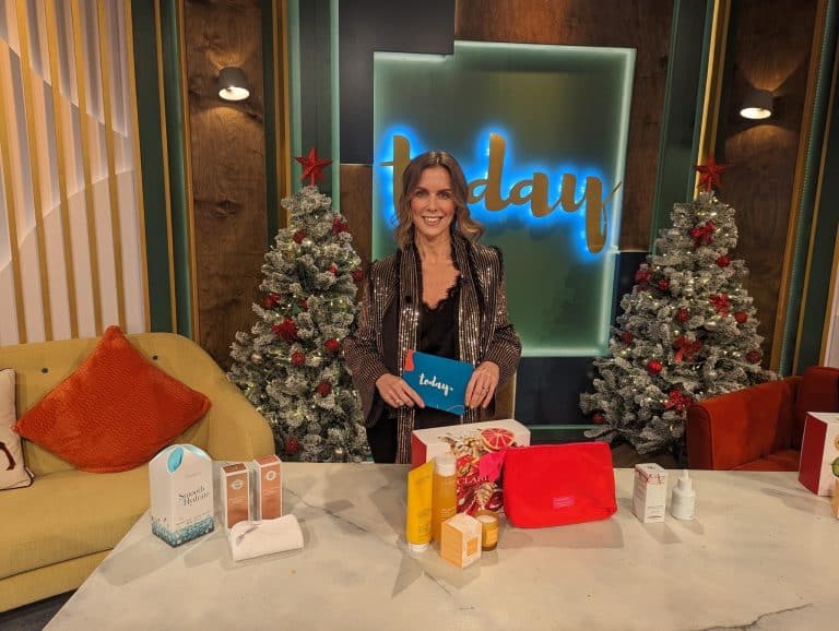 Skincare Selfcare Christmas Gift Ideas on RTE Today Show